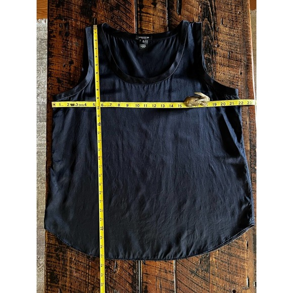 LAFAYETTE 148 New York Perla Luxe Reversible 100% Silk Charmeuse Blouse/… - Picture 11 of 14